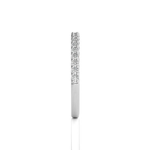 1/4 CT. Round  Natural Diamond Half Eternity Band