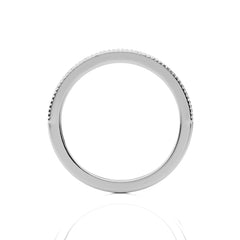 1/6 CT. Round Natural Diamond Half Eternity Band