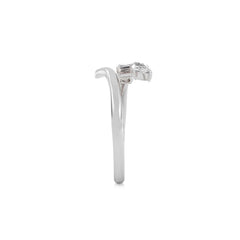 1/4 CT. Multi Shape Three Stone Lab Created Diamond Ring
