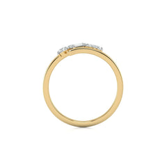 1/4 CT. Multi Shape Three Stone Lab Created Diamond Ring