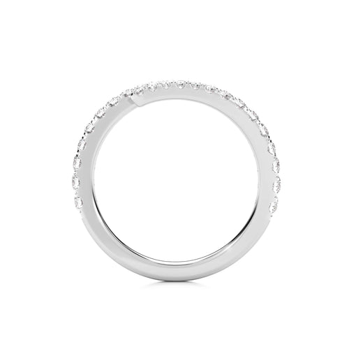 1/2 CT. Round Lab Created Diamond Open Wrap Ring