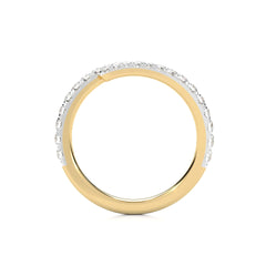 1/2 CT. Round Lab Created Diamond Open Wrap Ring