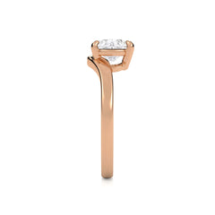 1 1/2 CT. Round Natural Diamond Solitaire Ring