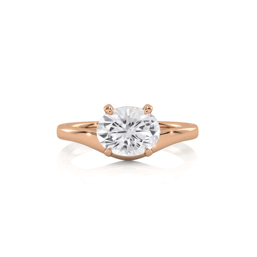 1 1/2 CT. Round Lab Created Diamond Solitaire Ring