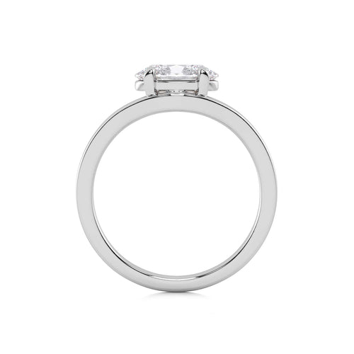 1 1/2 CT. Round Natural Diamond Solitaire Ring