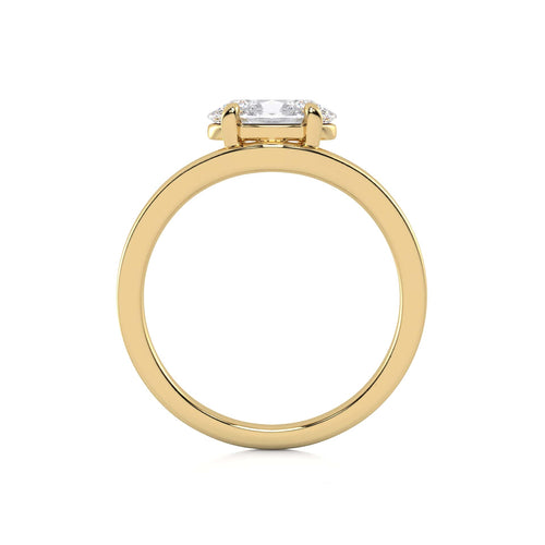 1 1/2 CT. Round Lab Created Diamond Solitaire Ring