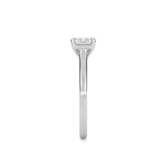 1 1/2 CT. Emerald Cut Natural Diamond Four Prong Solitaire Ring