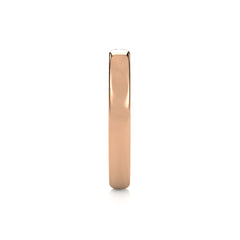1/5 CT. Baguette Natural Diamond Channel Set Solitaire Ring