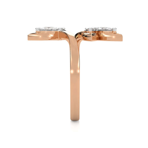 1/2 CT. Ethereal Bloom Marquise Natural Diamond Ring