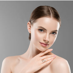 1/2 CT. Ethereal Bloom Marquise Natural Diamond Ring