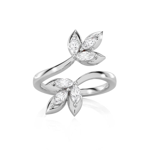 1/2 CT. Ethereal Bloom Marquise Natural Diamond Ring