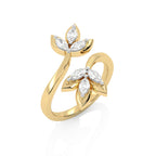 1/2 CT. Ethereal Bloom Marquise Lab Created Diamond Ring
