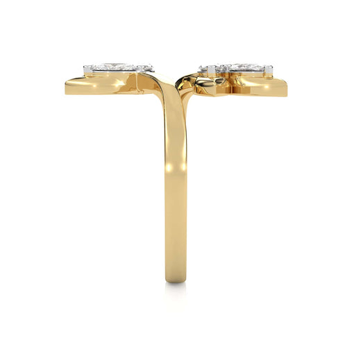 1/2 CT. Ethereal Bloom Marquise Natural Diamond Ring