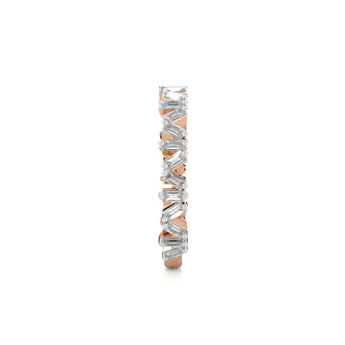 3/8 CT. Baguette Natural Diamond Band Ring