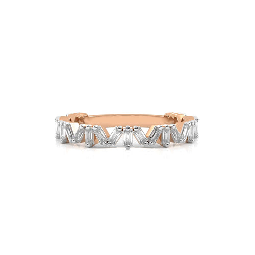 3/8 CT. Baguette Natural Diamond Band Ring