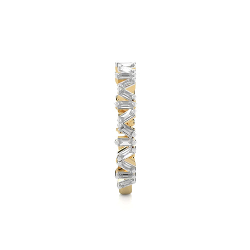 3/8 CT. Baguette Natural Diamond Band Ring