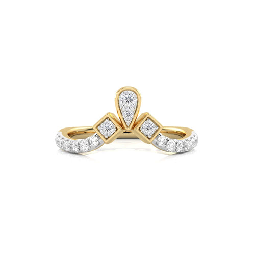 1/3 CT. Astral Ribbon Natural Diamond Band