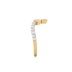 1/3 CT. Astral Ribbon Natural Diamond Band