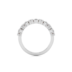 5/8 CT. Round and Baguette Lab Created Diamond Cocktail Ring