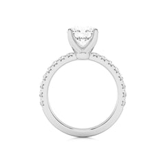 2 1/2 CT. EverBright Round Lab Created Diamond Engagement Ring