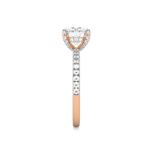 2 1/4 CT. Round Lab Created Diamond Engagement Ring