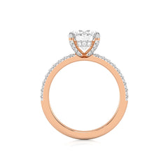 2 1/4 CT. Round Lab Created Diamond Engagement Ring