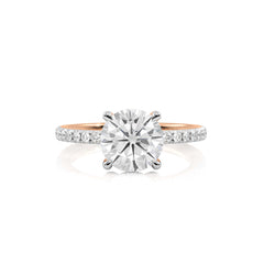 2 1/4 CT. Round Lab Created Diamond Engagement Ring