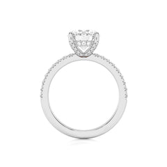 2 1/4 CT. Round Lab Created Diamond Engagement Ring