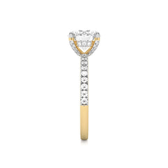 2 1/4 CT. Round Lab Created Diamond Engagement Ring