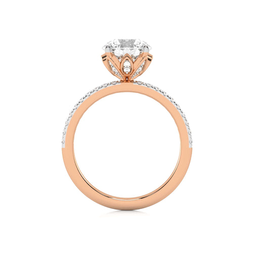 2 1/4 CT. Round Lab Created Diamond Engagement Ring