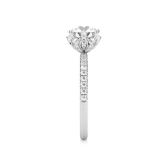 2 1/4 CT. Round Lab Created Diamond Engagement Ring