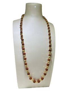 22KT Rudraskh Necklace