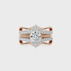 1 1/2 CT. Dreamweaver Wrap Round Lab Created Diamond Enhancer Ring