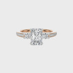 Classic Three-Stone Diamond Engagement Ring