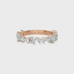 1 CT. Fancy Shapes Natural Diamond Wedding Band Ring