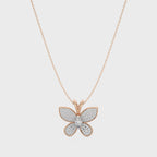 3/4 CT. Butterfly Lab Created Diamond Pendant