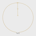 1 CT. Glamor Fusion Trio Morph Natural Diamond Necklace