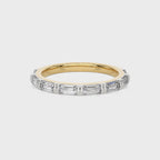 1/2 CT. Baguette Natural Diamond Wedding Band