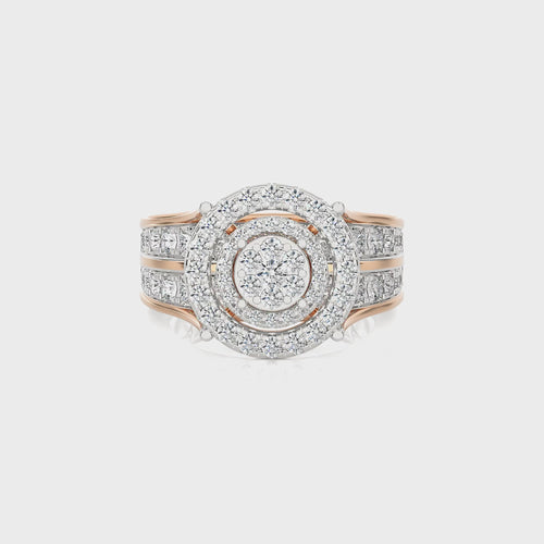 1 1/4 CT.Round Lab Created Diamond Ring