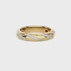 1/6 CT. Round Natural Diamond Wedding Band Ring