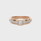 1/4 CT. Round Natural Diamond Ring