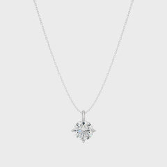 1 CT. Solitaire Round  Lab Created Diamond Pendant