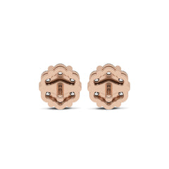 3/4 CT. Floral Cluster Stud Earrings